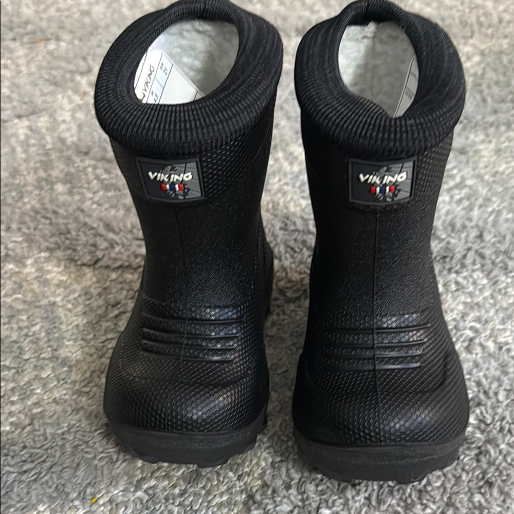 Toddler Viking Black Boots